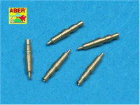 Set of 5 pcs. German Tank MG 34 machine guns tips barrels for turret mount