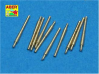 Set of 10 pcs 203 mm barrels for Japan ships : Atago, Kumano, Myoko etc.