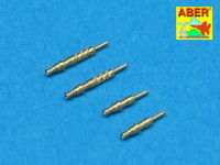 Set of 4 barrels tips for German 7,92 mm MG 17 aircraft machine guns