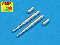 Set of two barrels 1/48 for Hispano 20mm machine cannons for British fighter Spitfire