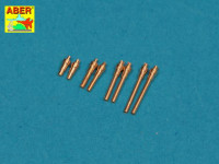 Aber  A72-005 Set of 8 turned cal .50 (12,7mm) U.S. Browning M2 barrels for P-47 Thunderbolt