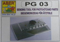 Bending tool for photo-etched parts