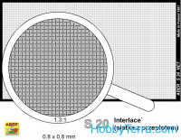 Nets interlace look and hexagonal (80x45mm) 0,8x0,8mm