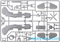 Academy  12545 US Navy SB2C-4 "Operation Iceberg" bomber