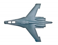 Academy  2140 SUKHOI SU-27UB Flanker C