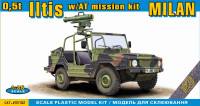 Iltis 0.5t light truck w/AT Milan missile system