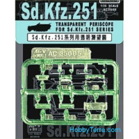 Transporent periscope for Sd.Kfz 251 series