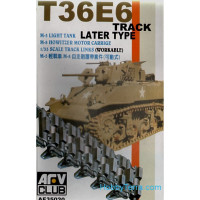 T36E6 track for M5 tank / M8 howitzer, late type