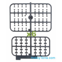 AFV-Club  35020 T36E6 track for M5 tank / M8 howitzer, late type