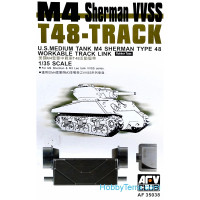 Workable track for M4 Sherman VVSS