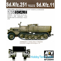 Workable track link for Sd.Kfz.251, early type