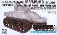 Suspension for M3/M5/M8 Stuart tank