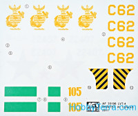 AFV-Club  35198 US water buffalo LVT-4, late type