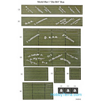Airfix  50163 Model Set. WWI B tyenpe Bus "Ole Bill"