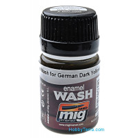 Brown wash for german dark yellow A-MIG-1000
