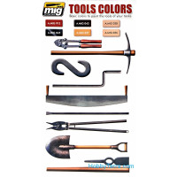 MIG (AMMO)  7112 Smart Set. Tool colors