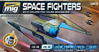 Smart Set. Space fighters SCI-FI colors