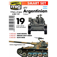 Smart set. AFV Argentinian colors