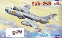 Yakovlev Yak-25B Soviet bomber