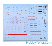 Amodel  72196 Kh-22 (AS-4 "Kitchen") long-range anti-ship missile