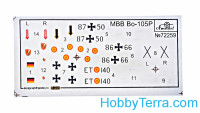 Amodel  72259 MBB Bo-105P helicopter, military version