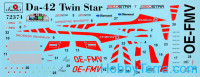 Amodel  72374 Da-42 Twin Star