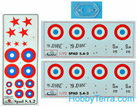 Amodel  7260-01 SPAD S.A.2 fighter