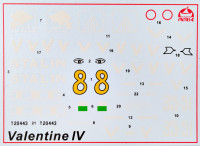 Ark models  35017 British infantry tank "Valentine" IV Mk.III