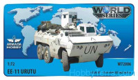 Brazilian EE-11 URUTU armored cab & turret (Haiti) (resin + PE set)
