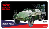 M53/59 JESTERKA Czechoslovakian SPAAG on Praga (resin kit & PE set)