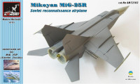 Mikoyan MiG-25R reconnaisance plane, conversion set for Condor, Zvezda