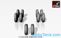 Armory  AW72043 Wheels set 1/72 for Tupolev Tu-22 'Blinder'