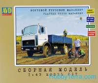 Flatbed truck MAZ-5337