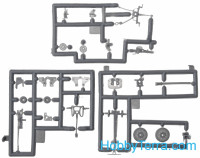 Caesar  098 WWII German Fallschirmjager Heavy Weapons (7.5cm Leichtgeschutz 40)