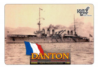 French Danton Battleship, 1911 (Water Line version)