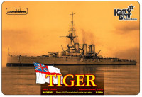 HMS Tiger Battlecruiser, 1914 (Water Line version)