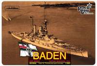 German Baden Battleship, 1917 (Water Line version)