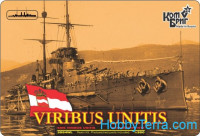 SMS Viribus Unitis Battleship, 1912 (Water Line version)