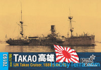 IJN Takao cruiser, 1889 (late fit)