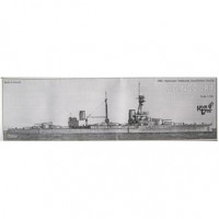 HMS Agincourt Battleship, 1918 fit