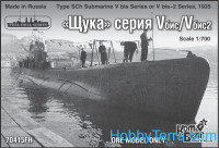 Type SCh Submarine V bis  Series or V bis-2 Series, 1935 (Full Hull version)