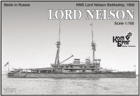 HMS Lord Nelson Battleship, 1908