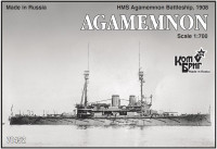 HMS Agamemnon Battleship, 1908