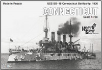 USS BB-18 Connecticut Battleship, 1906