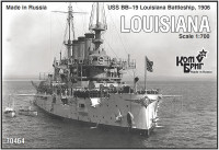 USS BB-19 Louisiana Battleship, 1906