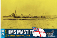 HMS Mastiff M-Class Destroyer, 1914