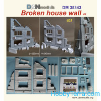 DAN models  35343 Broken House Wall, set 2