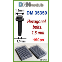 Hexagonal bolts, 1.8mm