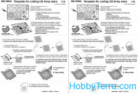 DAN models 35522 美国陆军星形面具模板