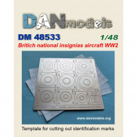 Stencil for WWII RAF National insignia